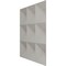 Ekena Millwork 11 7/8in. W x 11 7/8in. H Benson EnduraWall Decorative 3D Wall Panel Covers 0.98 Sq. Ft. WP12X12BECGH - alternate 6